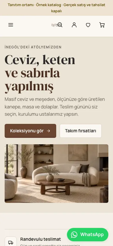 Masif teması telefonda
